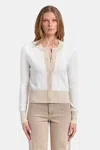 Capsule 121 The Beam Cardigan In White