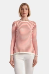 Capsule 121 The Diversity Sweater In Flame Lily Stripe
