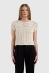 Capsule 121 The Infrared Sweater In White