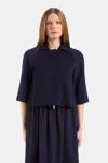 Capsule 121 The Oko Combo Jacket In Blue