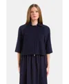 Capsule 121 The Oko Combo Jacket In Navy
