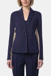 Capsule 121 The Protron Blazer In Navy/tan
