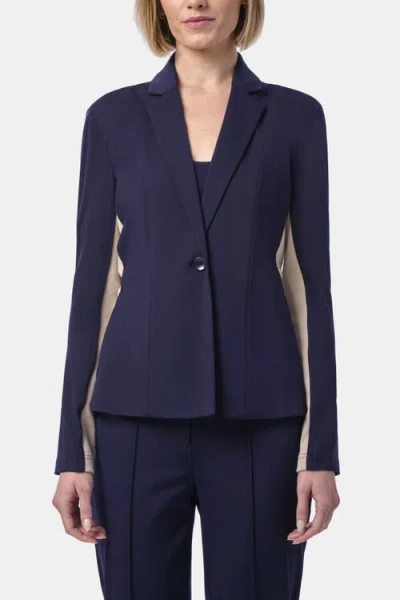 Capsule 121 The Protron Blazer In Navy/tan