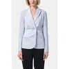 Capsule 121 The Quantum Blazer In Baby Blue