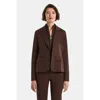 Capsule 121 The Samaritan Blazer In Brown