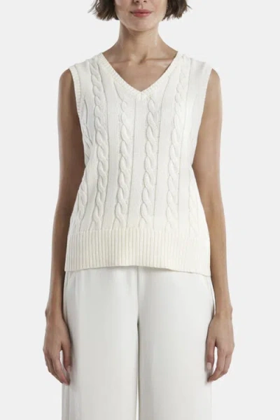 Capsule 121 The Spiral Sweater In Starch