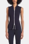 Capsule 121 The Star Vest In Navy/white