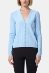 Capsule 121 The  Zurich Cardigan In Baby Blue