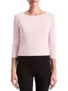 Capsule 121 Women's Align 3/4 Sleeve Top In Light Pink