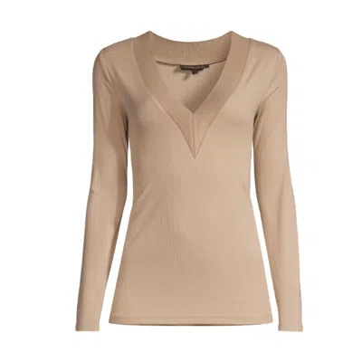 Capsule 121 Women's Aries Top In Beige In Multi