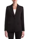 Capsule 121 Women's Embroidered Star Blazer In Black