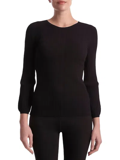 Capsule 121 Women's Guide Puff Sleeve Top In Black