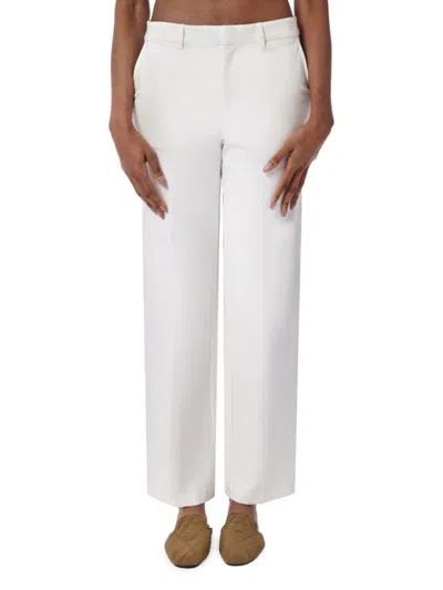 Capsule 121 Women's Hector Straight Leg Trousers In White