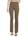 Capsule 121 Women's Larsen Flared Jersey Stretch Pants In Taupe