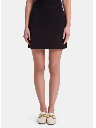 Capsule 121 Women's Parker-tech Mini Bumper Skirt In Black