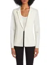 Capsule 121 Women's Pilots Bellatrix Notch Lapel Jacket In Ivory