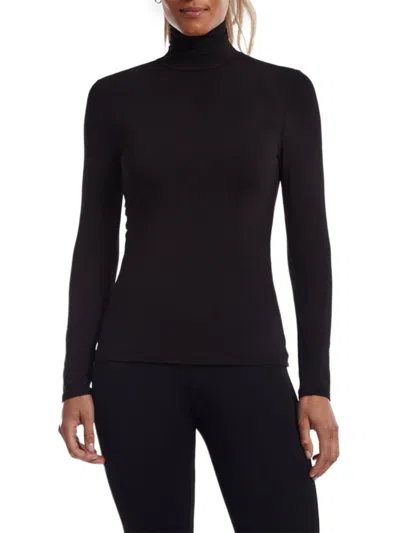 Capsule 121 Women's Resilience The Akor Turtleneck Top In Black