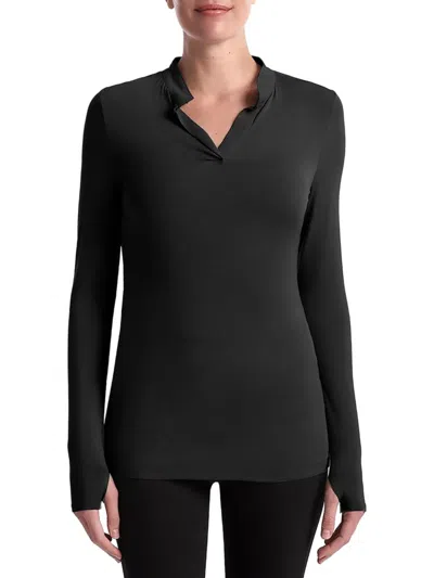 Capsule 121 Women's Splendor Bamboo Blend Top In Black