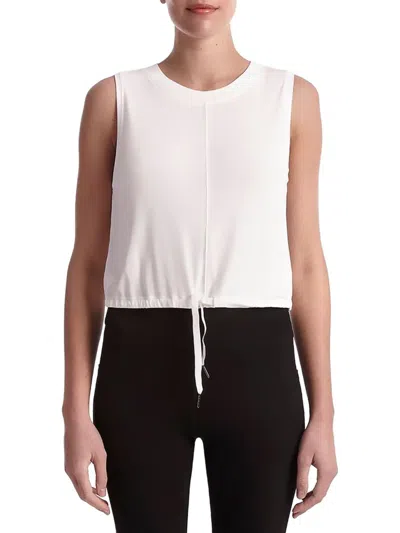 Capsule 121 Women's Sync Tie Crop Top In White