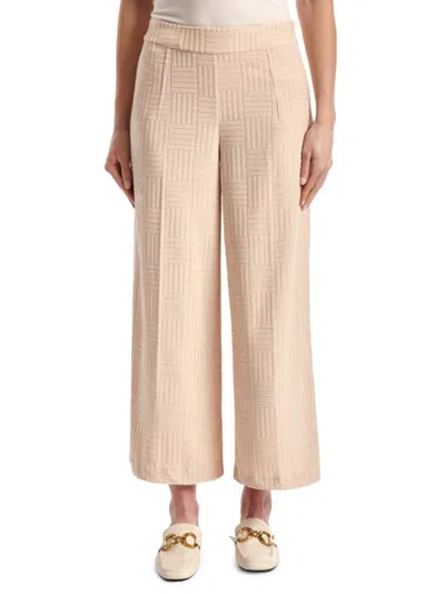 Capsule 121 Women's Textured Terry Wide-leg Pants In Sand
