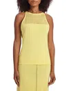Capsule 121 Women's The Compass Open Knit Sweater In Yellow