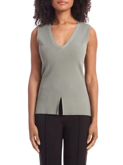 Capsule 121 Women's The Extent Sweater Vest In Moss