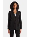 Capsule 121 The Malin Blazer In Black With Black Lead