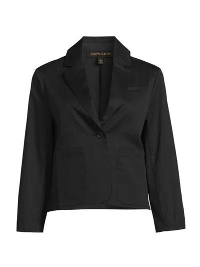 Capsule 121 Women's The Trap Jacket In Black