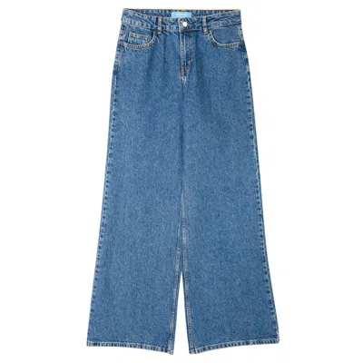 Capsule By Agne Gilyte Blue Jeans Harlem Wide Leg Denim