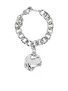 Capsule Eleven Desert Melted Coin Chain Bracelet In シルバートーン
