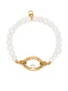 Capsule Eleven Eye Opener Beaded Bracelet In Weiss