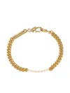Capsule Eleven Power Tag Chain Bracelet In Gold