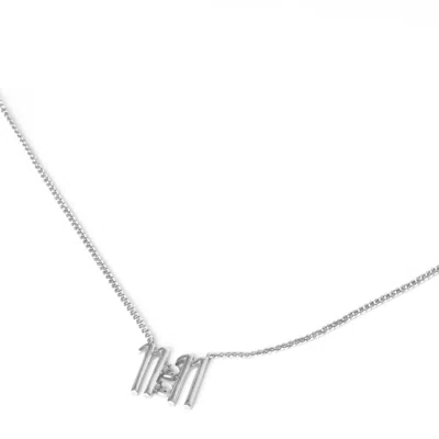 Capsule Eleven Women's 11:11 Pendant - Silver In Metallic