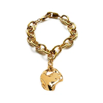 Capsule Eleven Women's Desert Melted Coin Bracelet - Gold