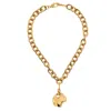 CAPSULE ELEVEN WOMEN'S DESERT MELTED COIN NECKLACE - GOLD