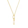 Capsule Eleven Nefer Charm-detail Necklace In Gold