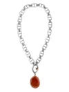 Capsule Eleven X Pantone Chain Necklace In Silver