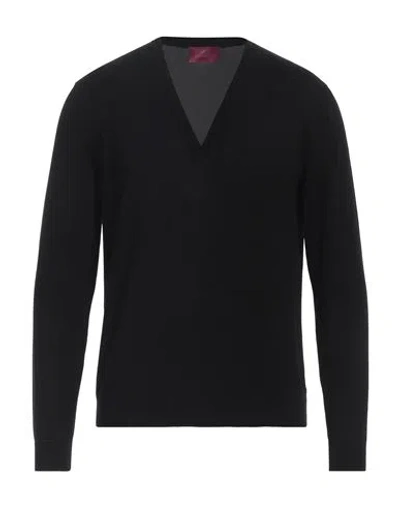 Capsule Knit Man Sweater Black Size Xl Cotton