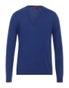 Capsule Knit Man Sweater Blue Size Xl Cotton In Blue