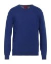 Capsule Knit Man Sweater Blue Size Xxl Cotton