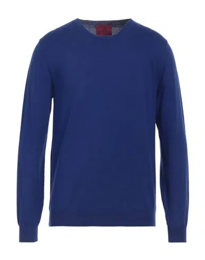 Capsule Knit Man Sweater Blue Size Xxl Cotton