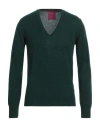 Capsule Knit Man Sweater Dark Green Size M Cashmere