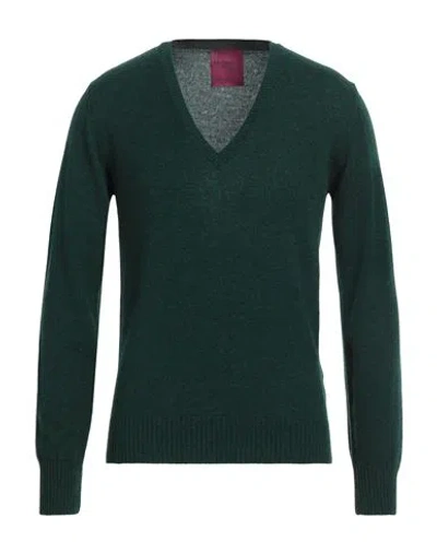 Capsule Knit Man Sweater Dark Green Size M Cashmere In Green