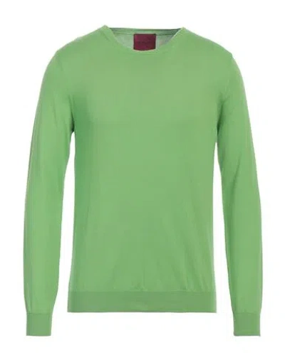 Capsule Knit Man Sweater Green Size L Cotton