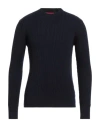 Capsule Knit Man Sweater Navy Size L Wool In Blue