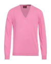 Capsule Knit Man Sweater Pink Size M Cotton