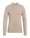 Capsule Knit Man Sweater Sand Size Xl Merino Wool In Beige