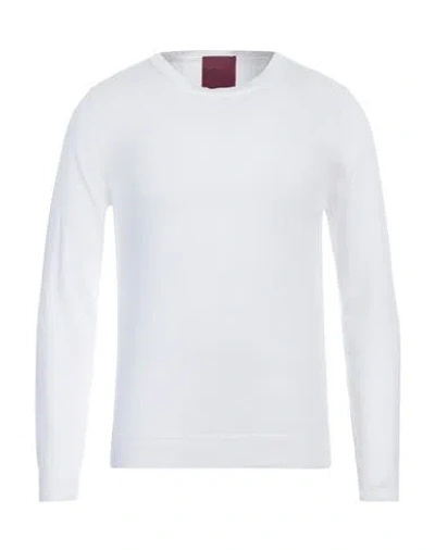 Capsule Knit Man Sweater White Size L Cotton In White