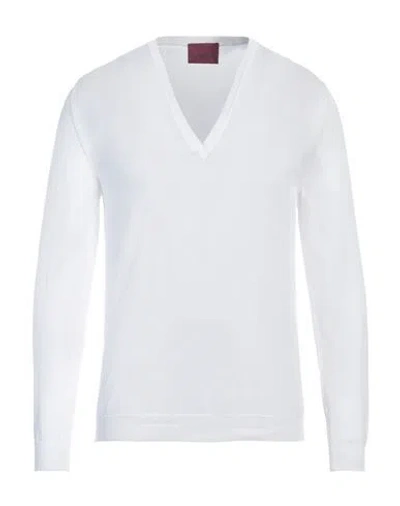 Capsule Knit Man Sweater White Size M Cotton