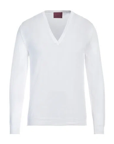 Capsule Knit Man Sweater White Size M Cotton In White